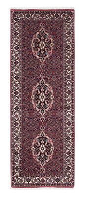Runner Perser Rug - Bidjar - 200 x 73 cm - red
