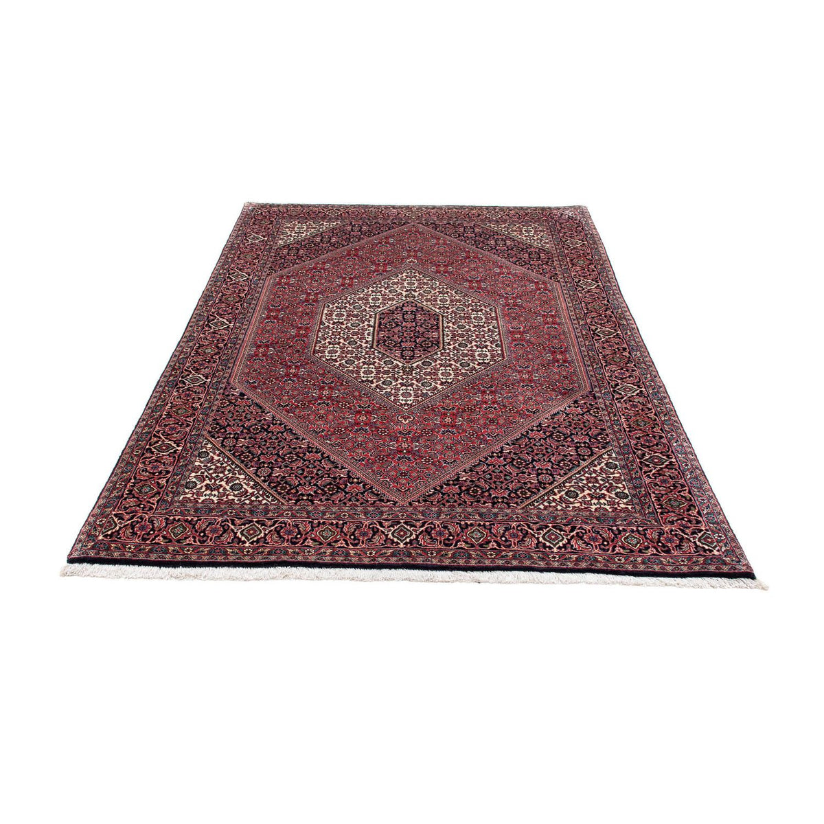 Perser Rug - Bidjar - 204 x 131 cm - light red