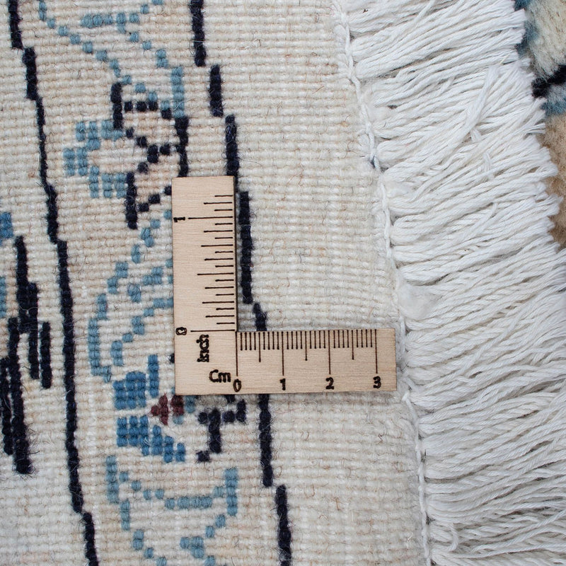 Perser Rug - Nain round  - 248 x 248 cm - dark red