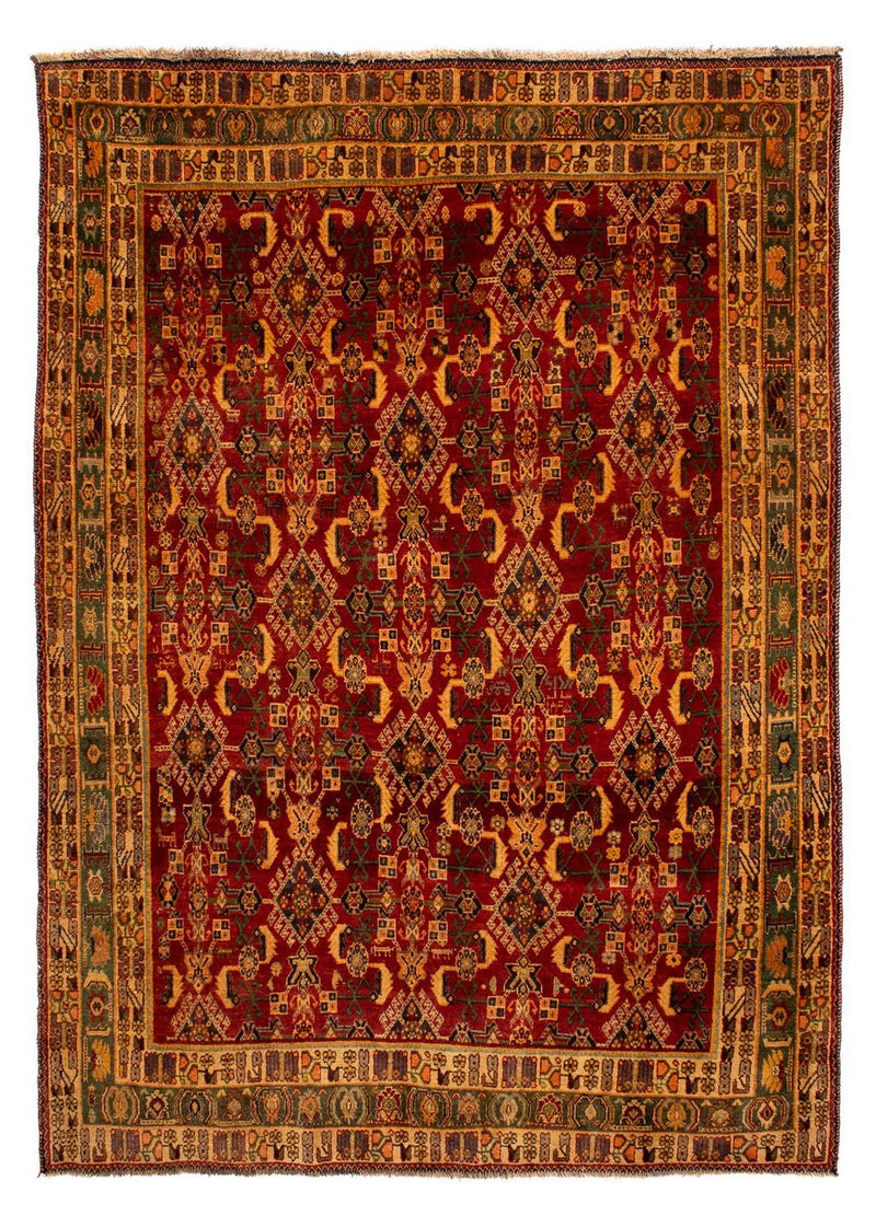 Perser Rug - Nomadic - 288 x 200 cm - dark red
