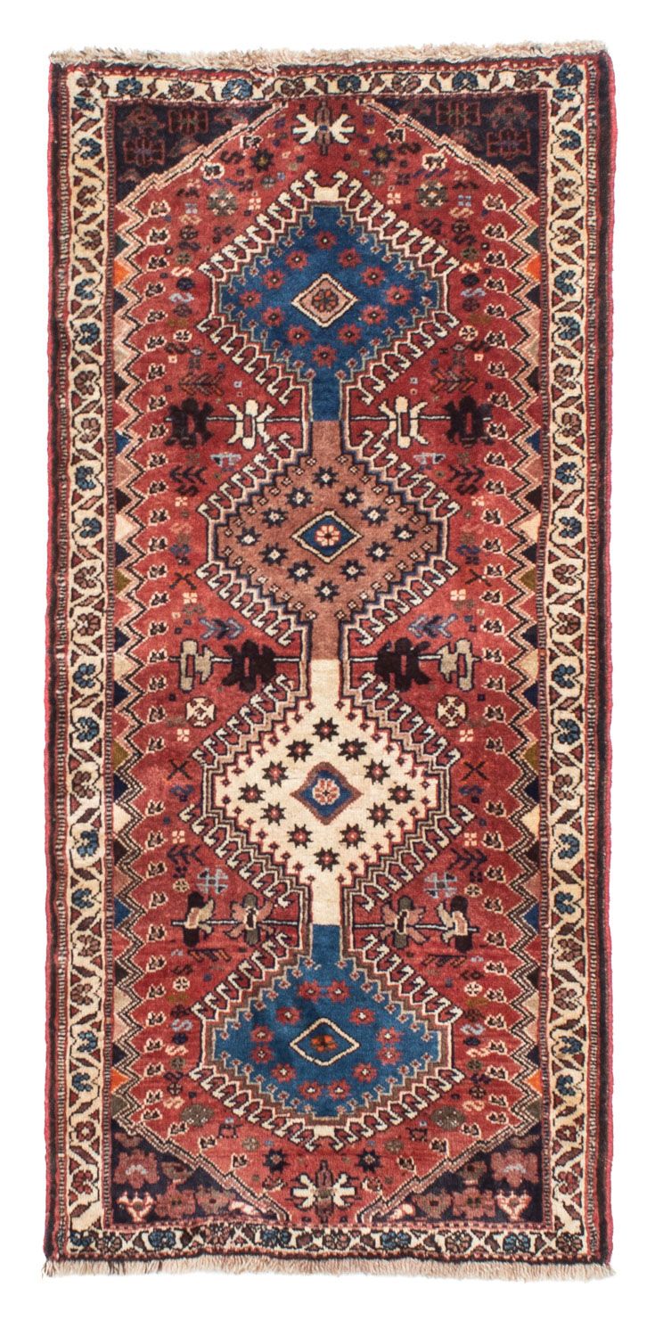Perser Rug - Nomadic - 153 x 70 cm - light red