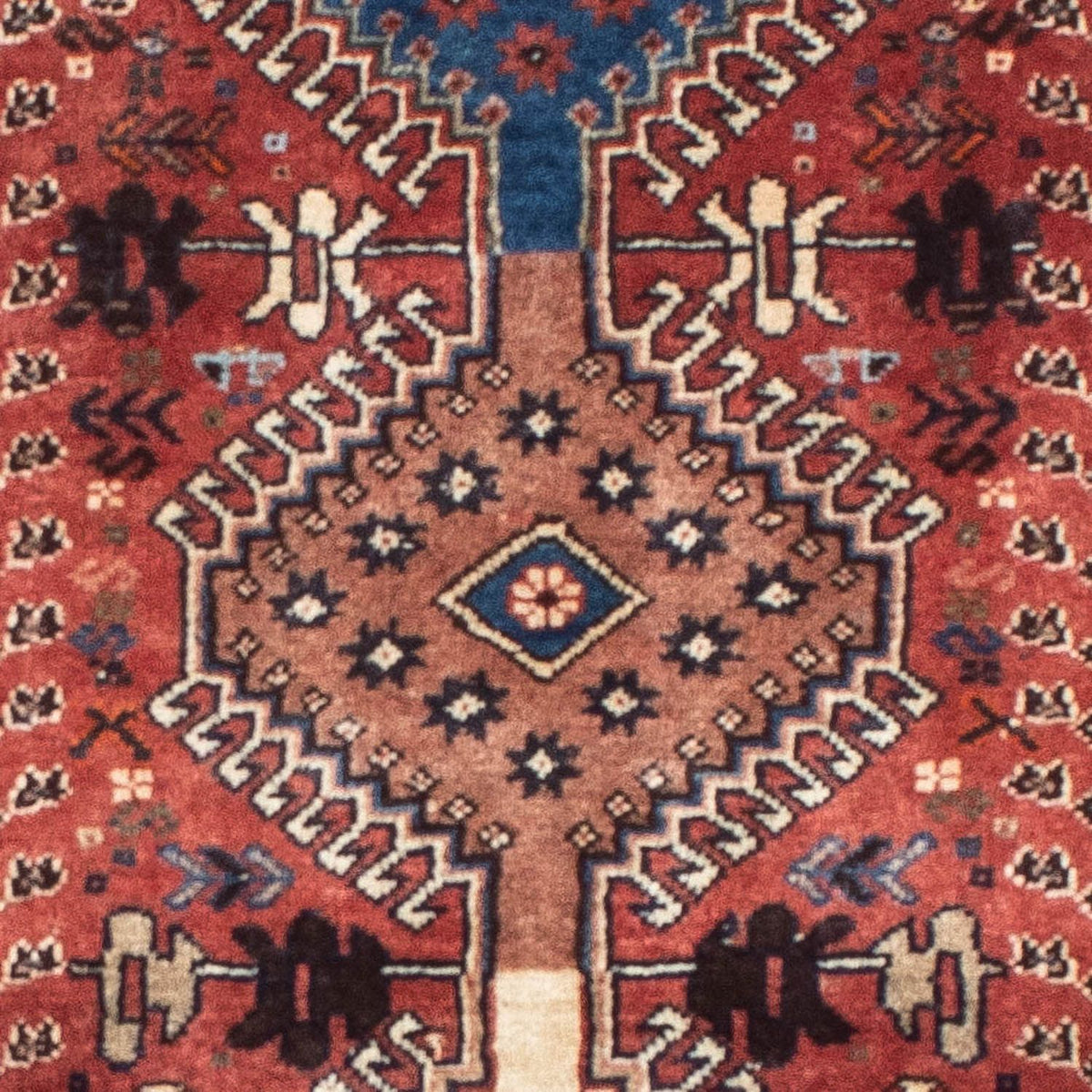 Perser Rug - Nomadic - 153 x 70 cm - light red