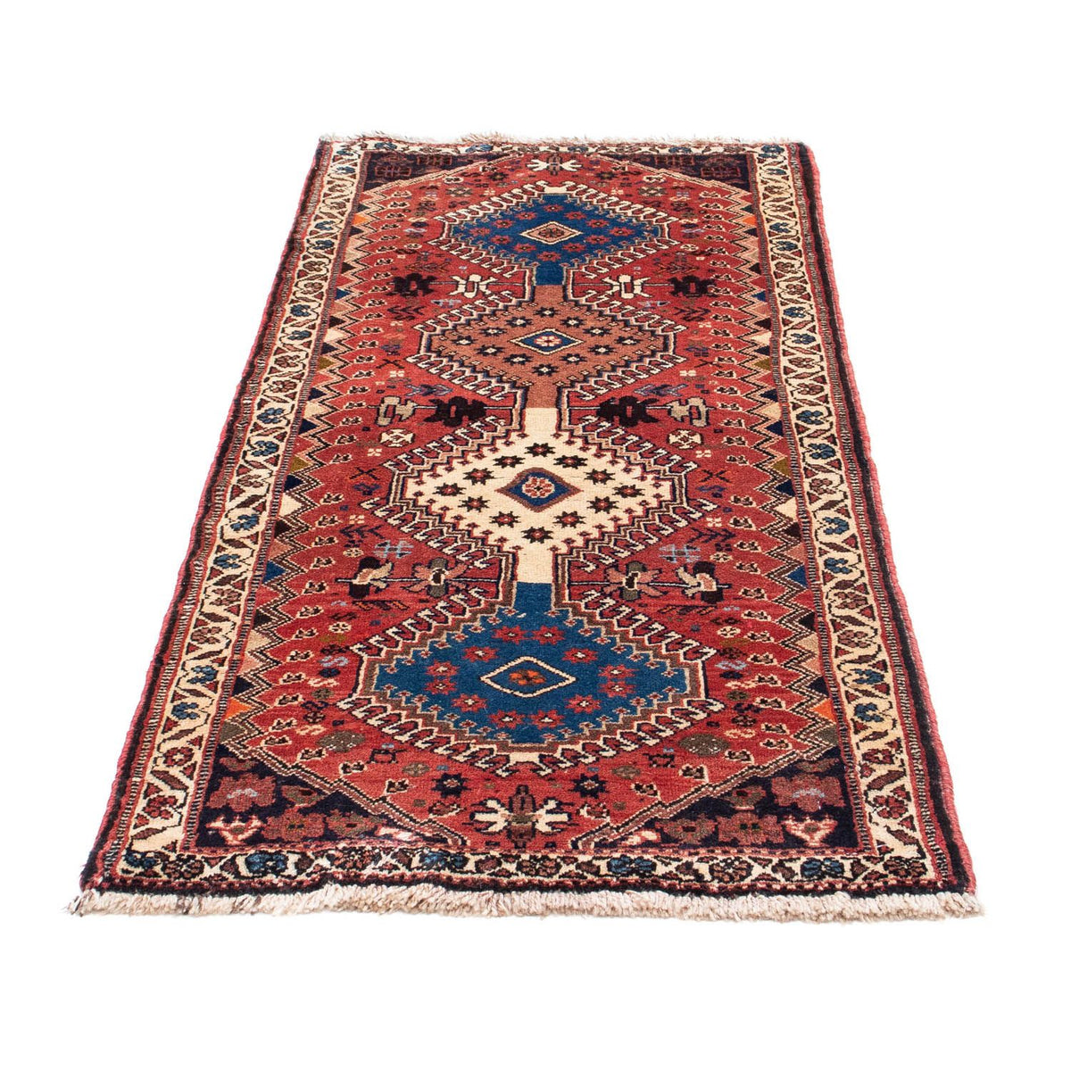Perser Rug - Nomadic - 153 x 70 cm - light red
