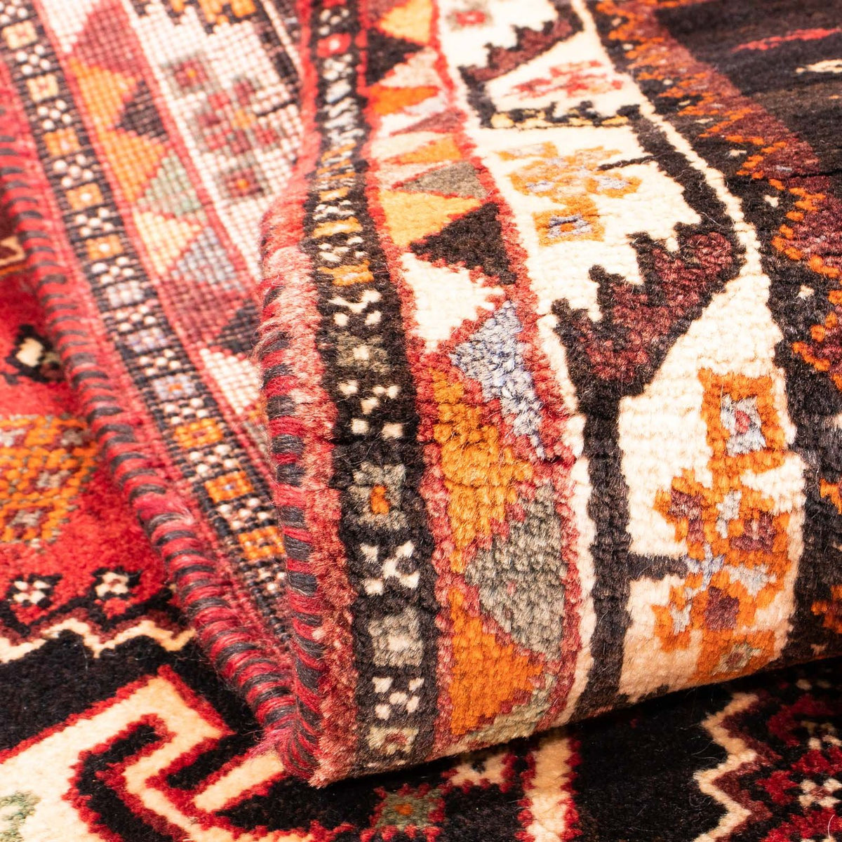 Perser Rug - Nomadic - 176 x 107 cm - dark red