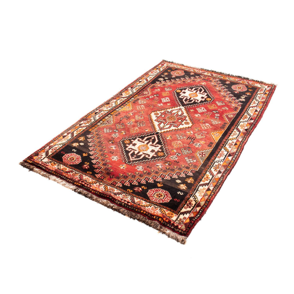 Perser Rug - Nomadic - 176 x 107 cm - dark red