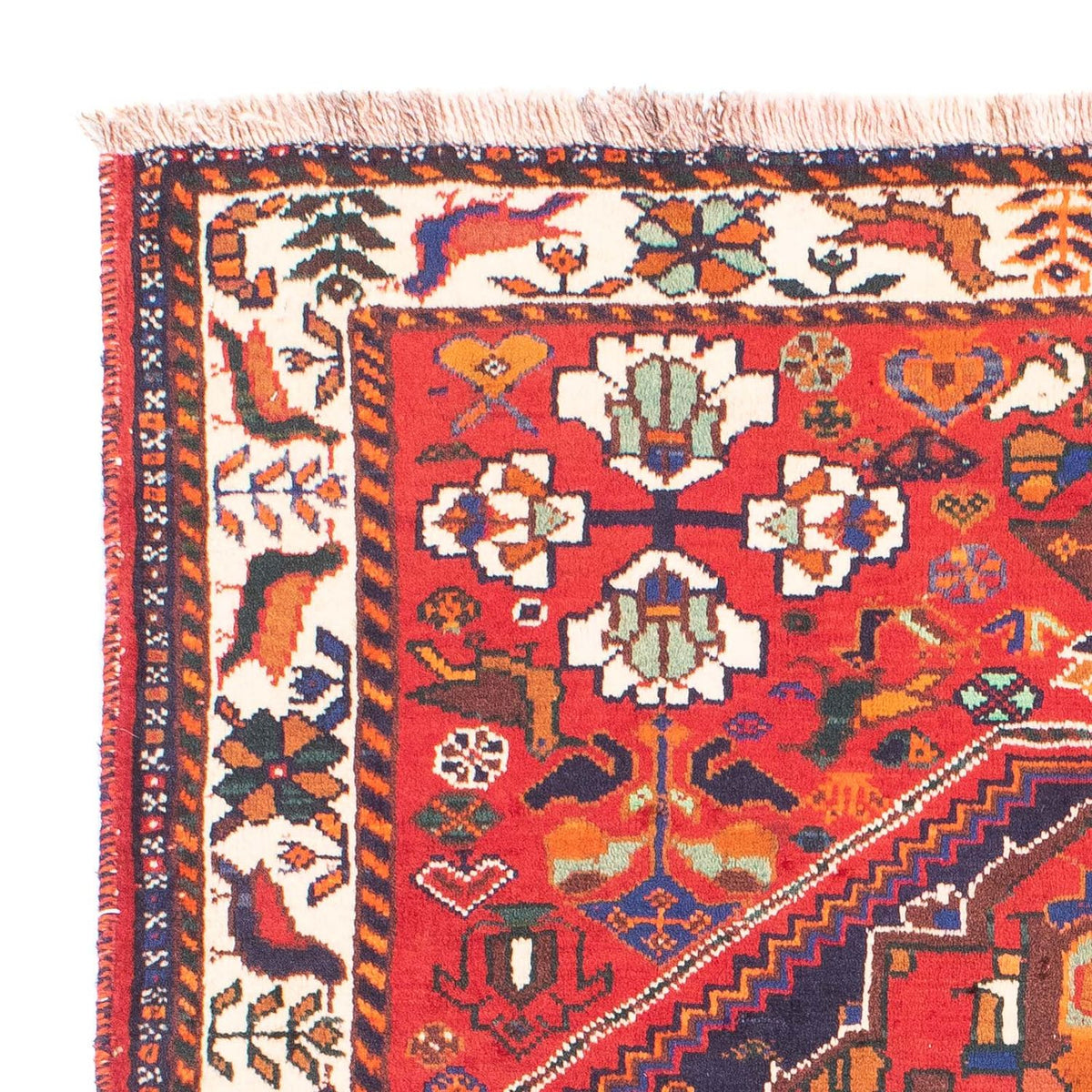 Qashqai Rug 106x158cm - Persian Rugs