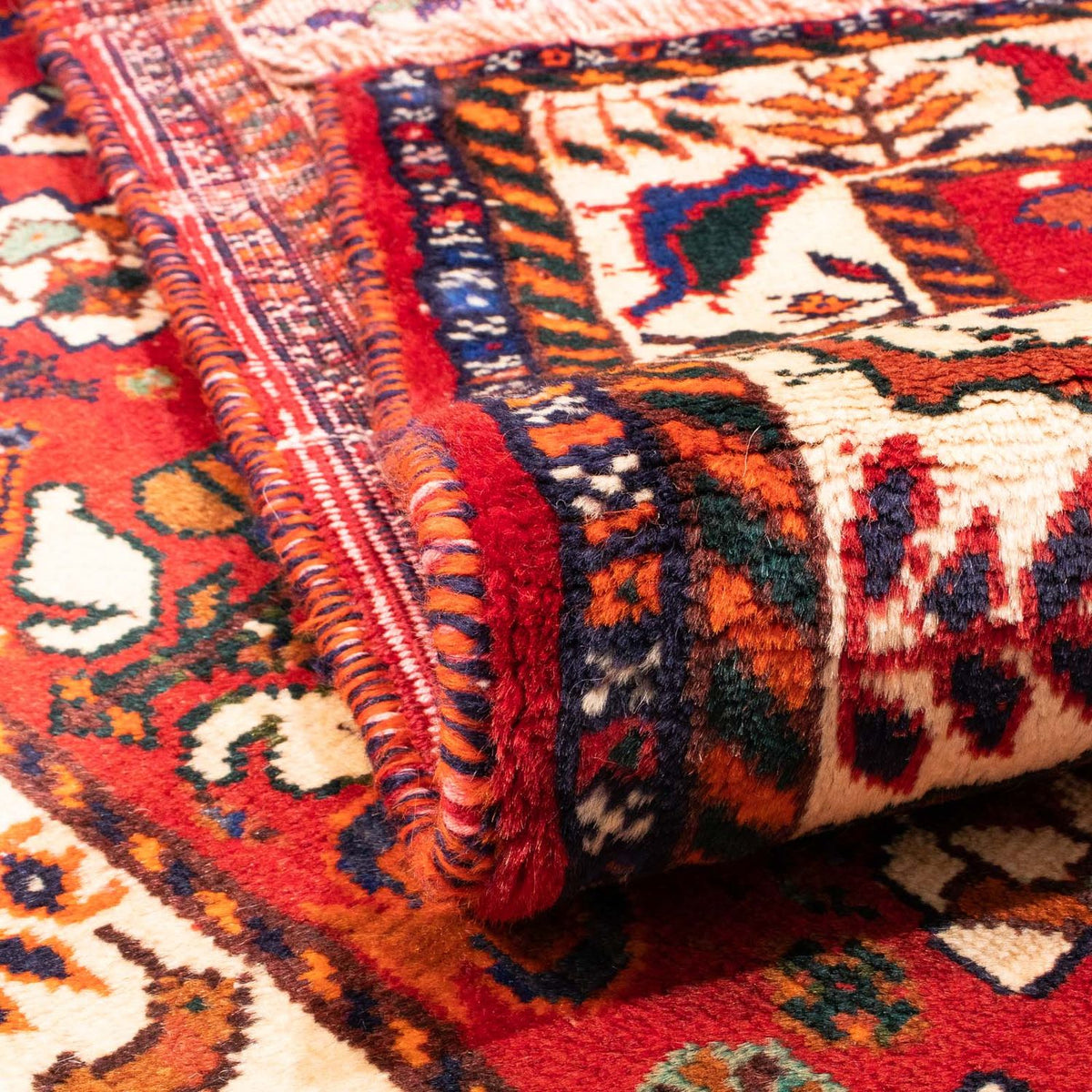 Perser Rug - Nomadic - 158 x 106 cm - dark red