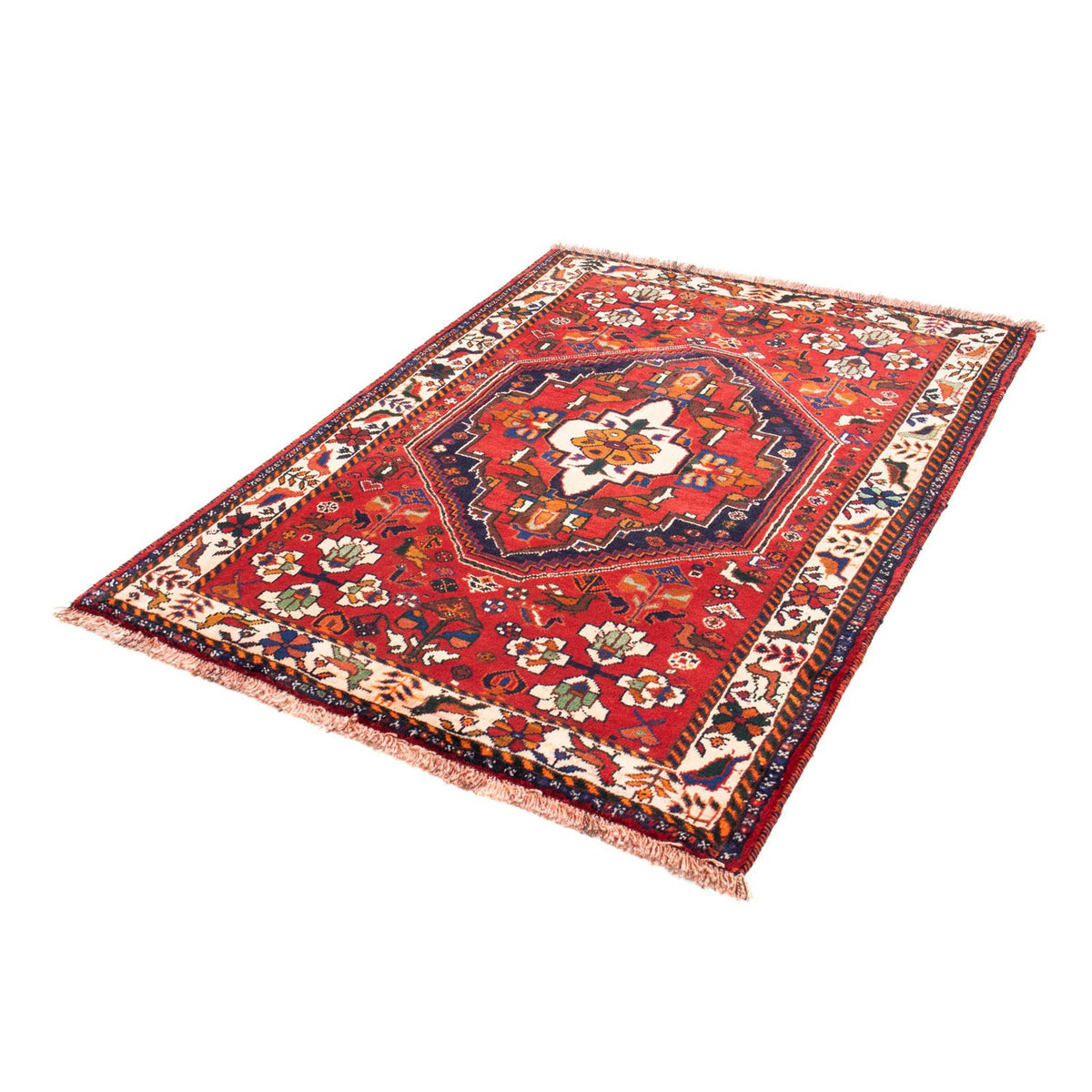 Perser Rug - Nomadic - 158 x 106 cm - dark red