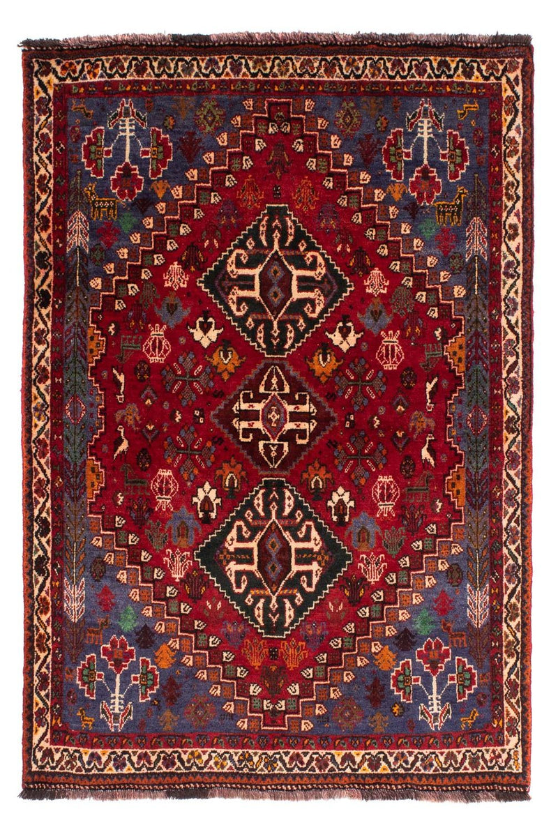 Perser Rug - Nomadic - 163 x 111 cm - dark red