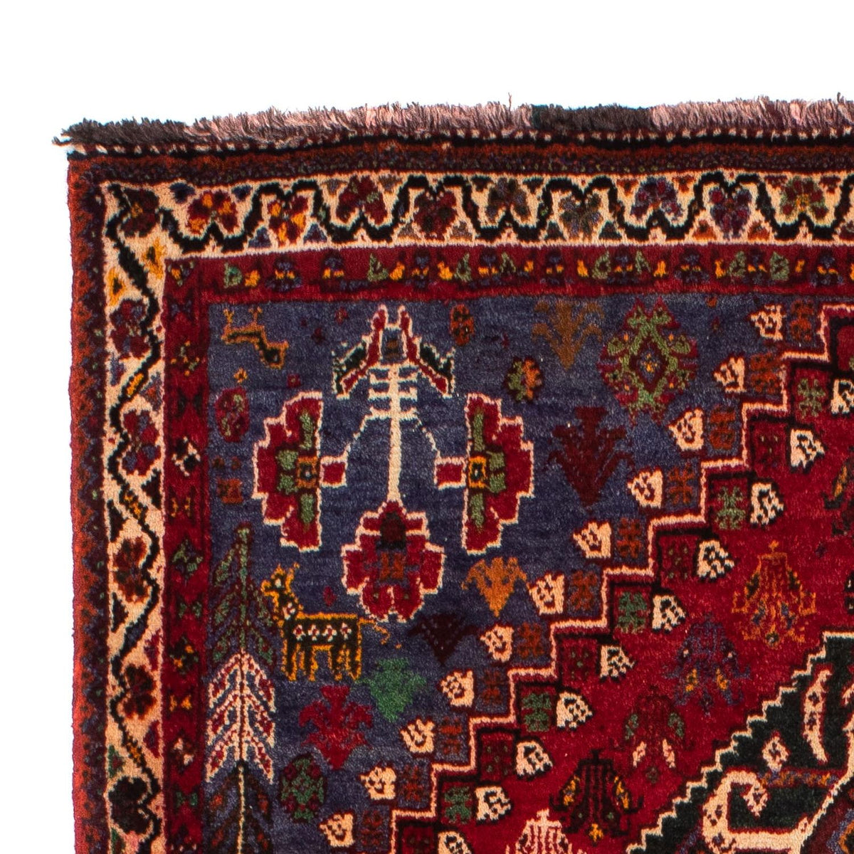 Qashqai Rug 111x163cm - Persian Rugs