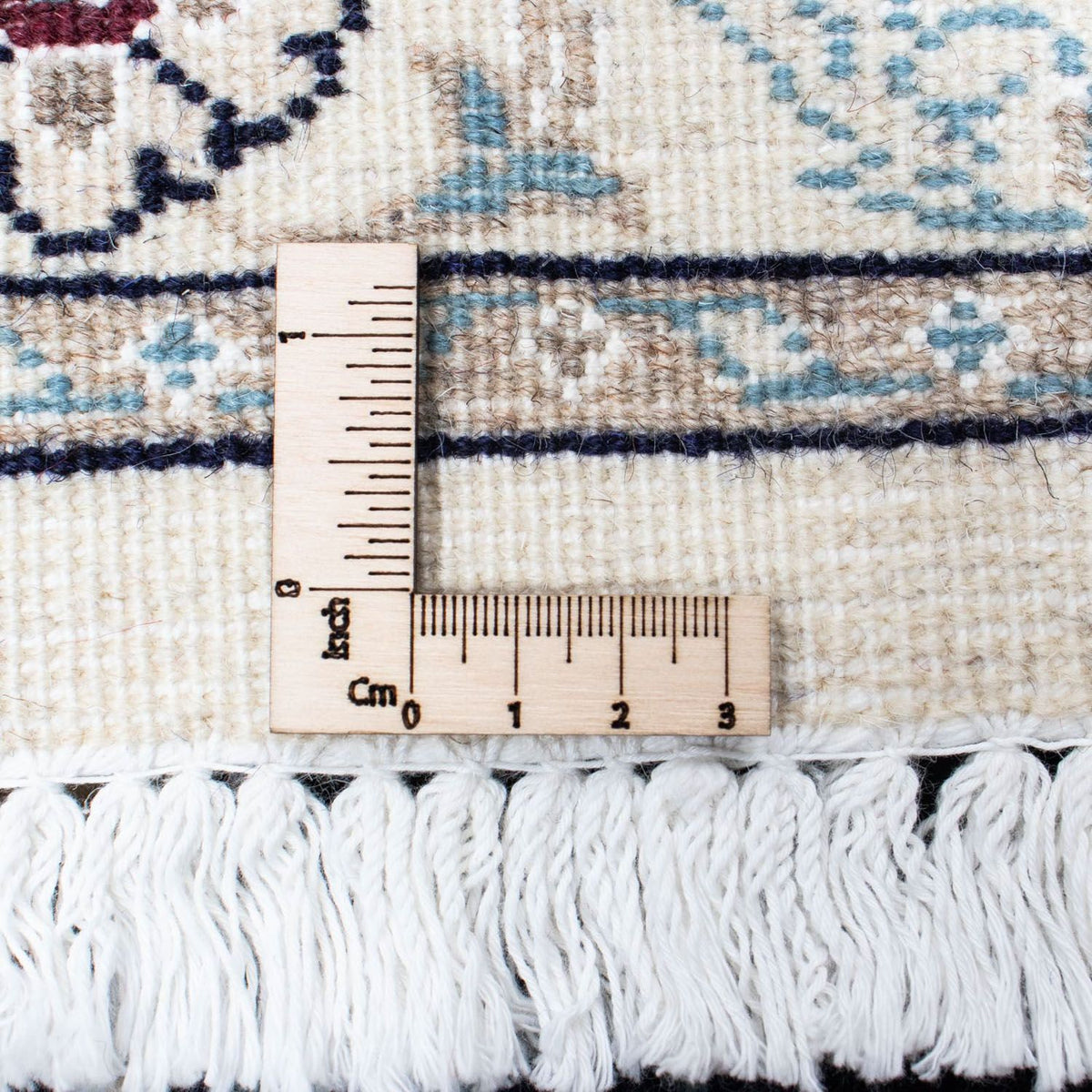 Runner Perser Rug - Nain - 400 x 77 cm - dark blue