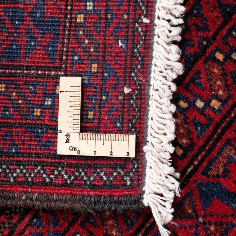 Runner Belutsch Rug - 175 x 92 cm - dark red