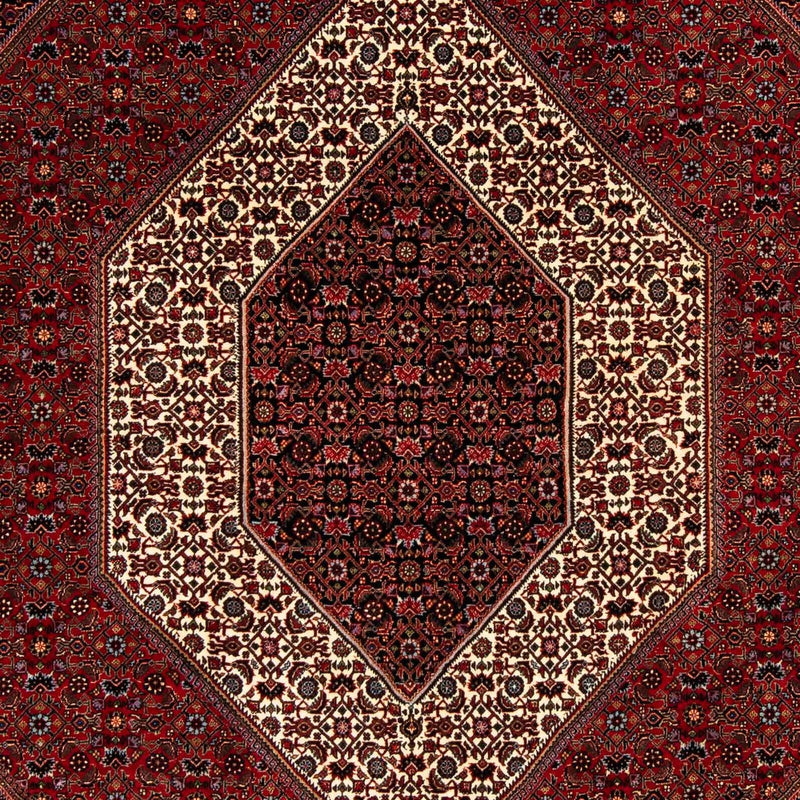 Perser Rug - Bidjar - 253 x 200 cm - dark red
