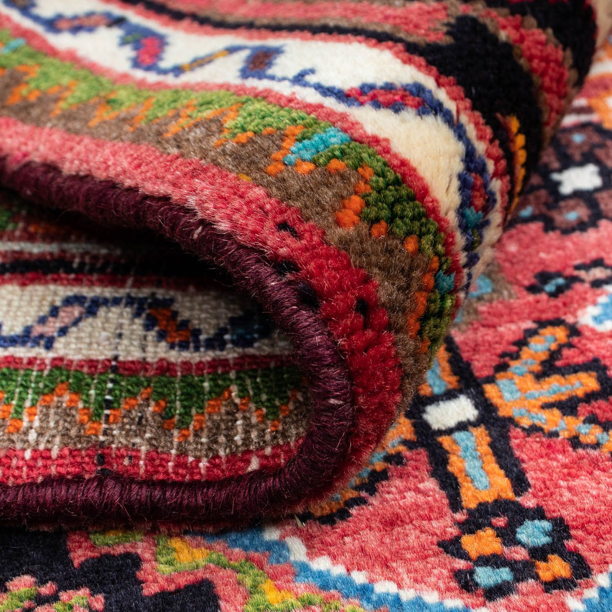 Perser Rug - Nomadic - 120 x 80 cm - red