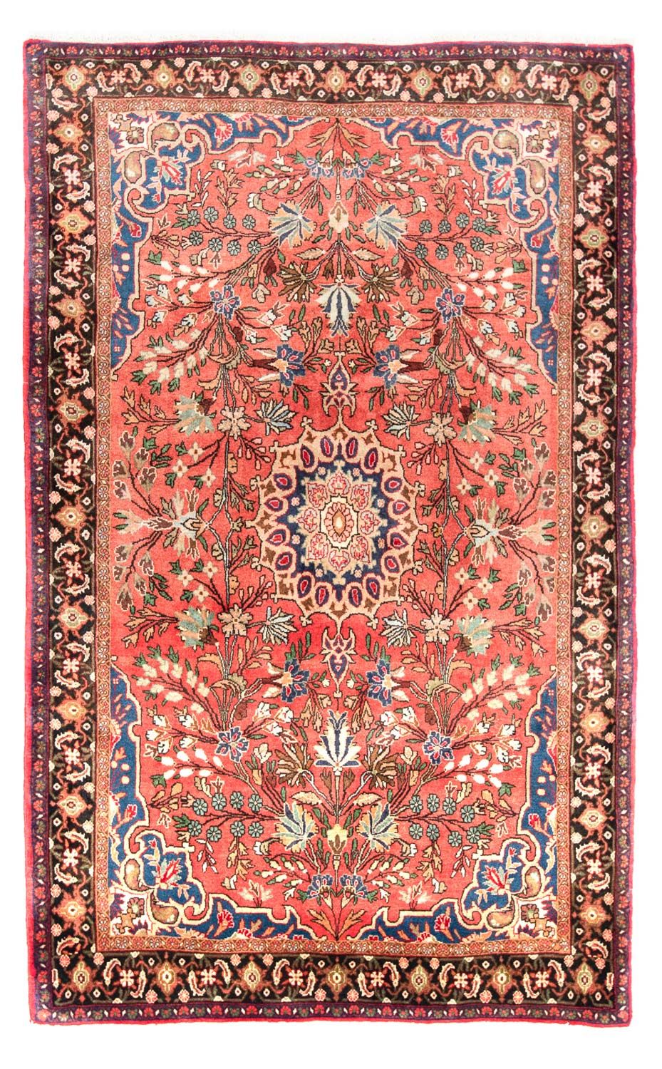 Perser Rug - Bidjar - 223 x 132 cm - light red