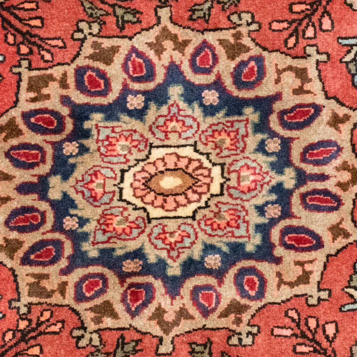 Perser Rug - Bidjar - 223 x 132 cm - light red