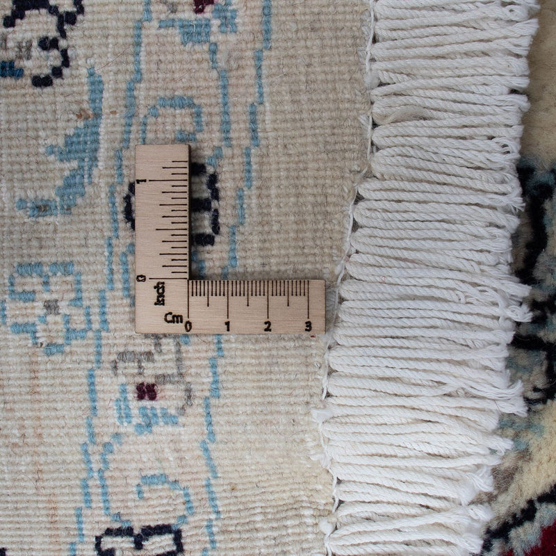 Perser Rug - Nain round  - 302 x 302 cm - dark red