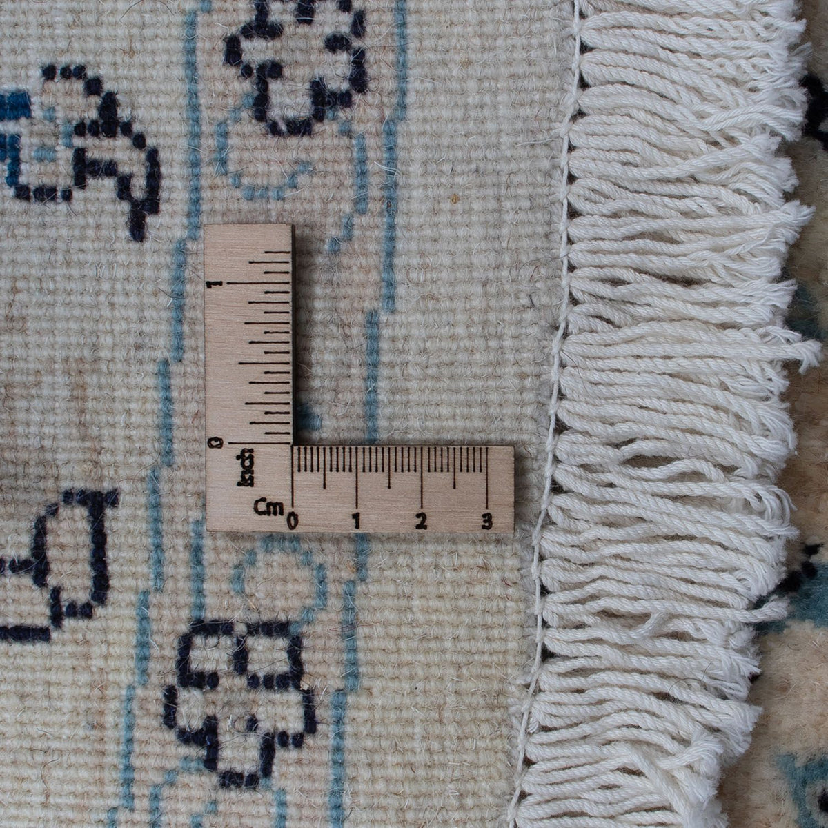 Perser Rug - Nain round  - 300 x 300 cm - dark red