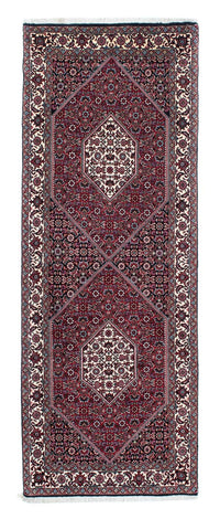 Runner Perser Rug - Bidjar - 208 x 75 cm - dark blue