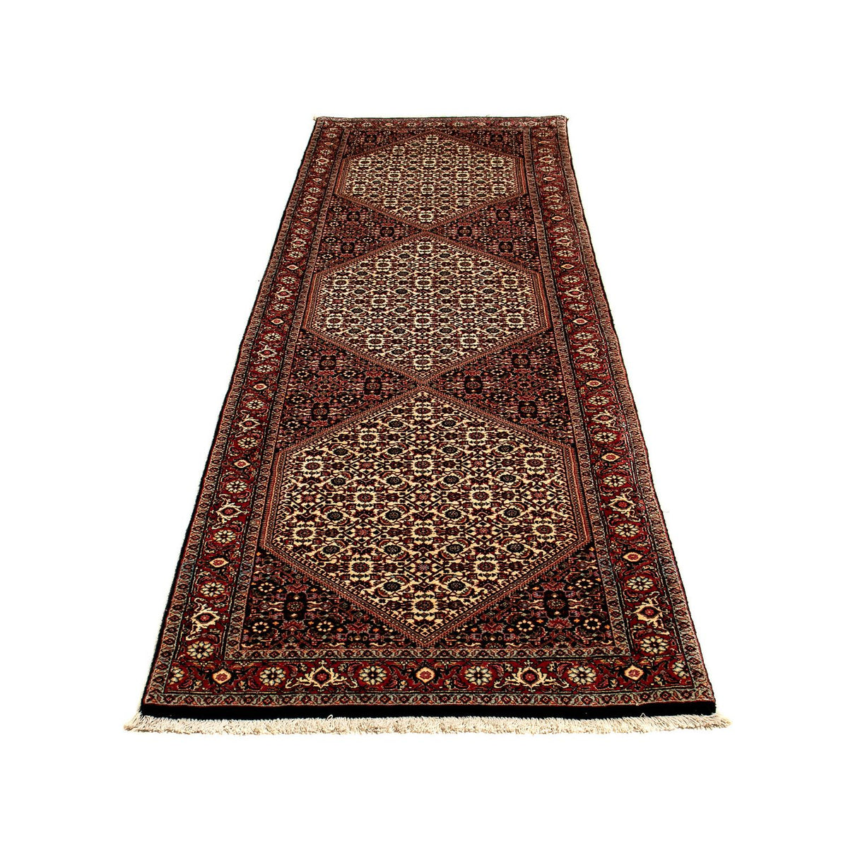 Runner Perser Rug - Bidjar - 308 x 83 cm - multicolored
