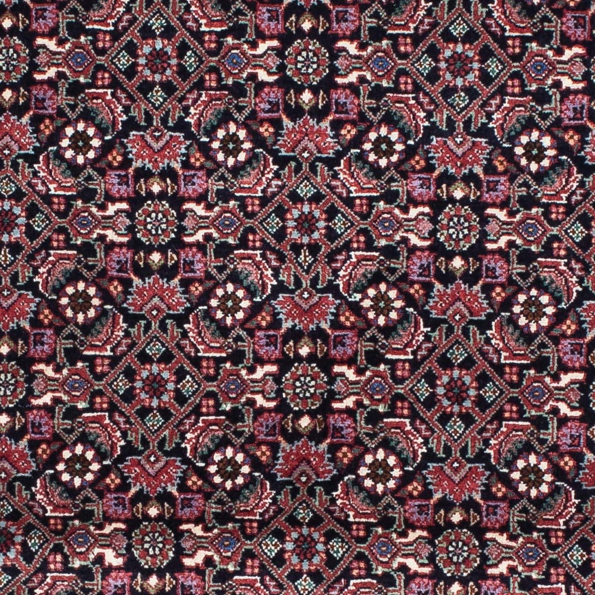 Runner Perser Rug - Bidjar - 200 x 74 cm - dark blue