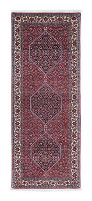 Runner Perser Rug - Bidjar - 196 x 72 cm - red
