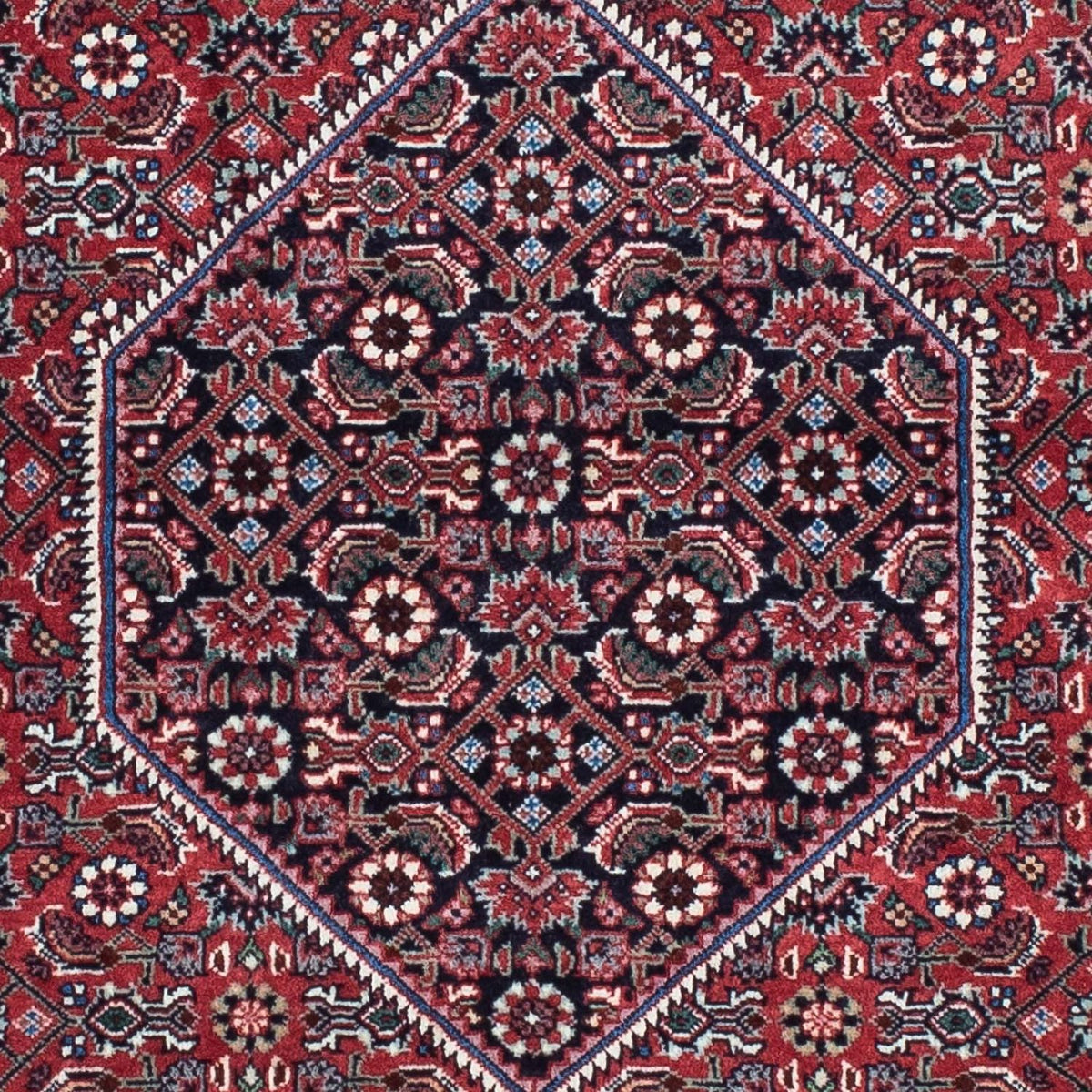 Runner Perser Rug - Bidjar - 196 x 72 cm - red
