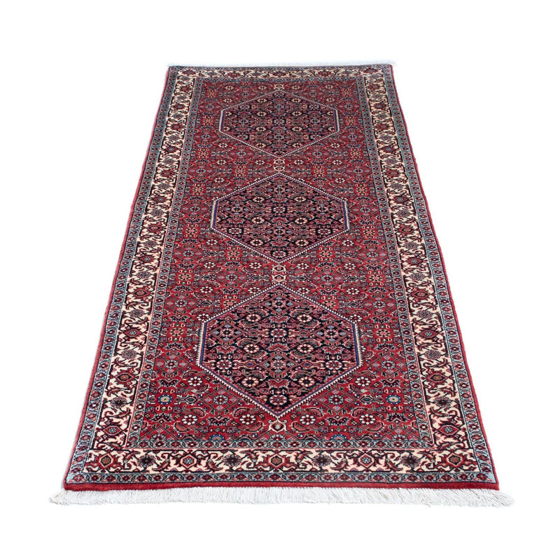Runner Perser Rug - Bidjar - 196 x 72 cm - red