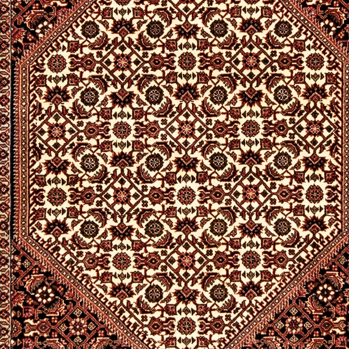 Runner Perser Rug - Bidjar - 283 x 80 cm - multicolored