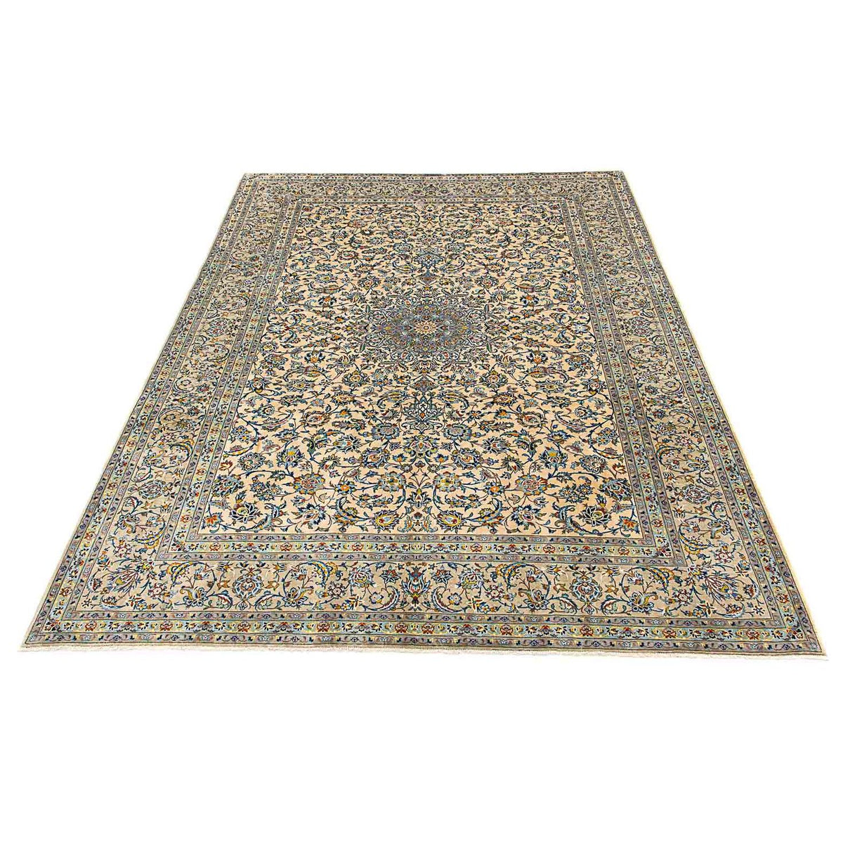 Perser Rug - Keshan - 398 x 303 cm - beige