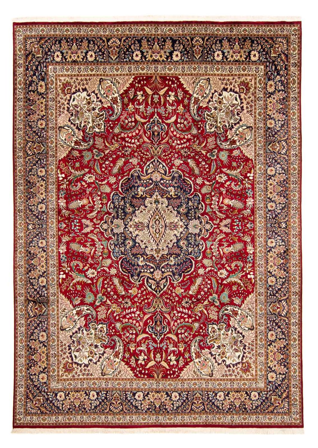 Perser Rug - Tabriz - Royal - 400 x 297 cm - dark red