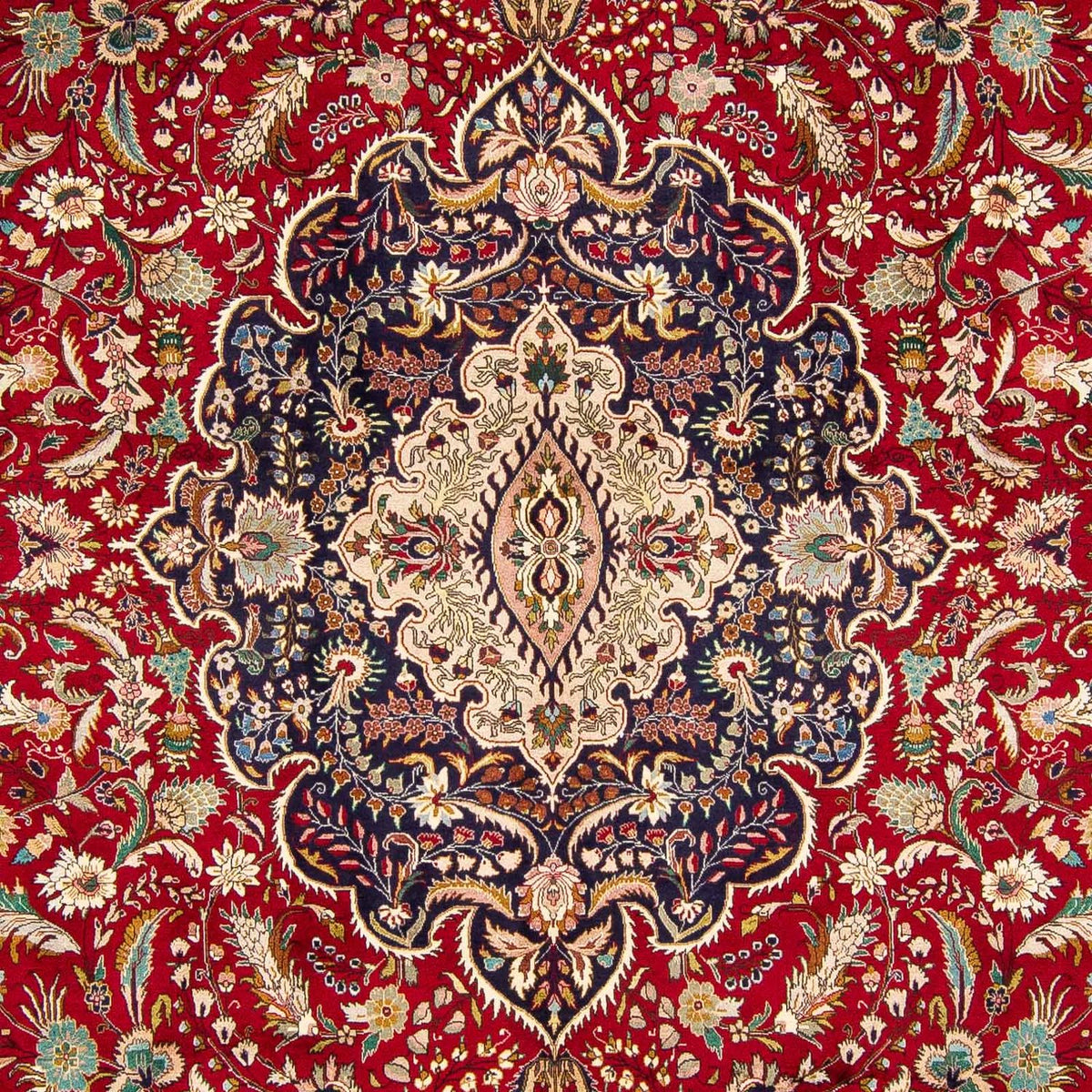 Perser Rug - Tabriz - Royal - 400 x 297 cm - dark red