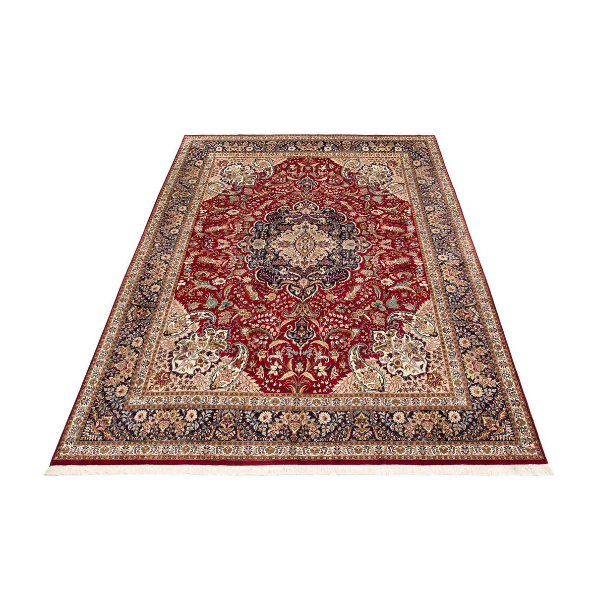 Perser Rug - Tabriz - Royal - 400 x 297 cm - dark red