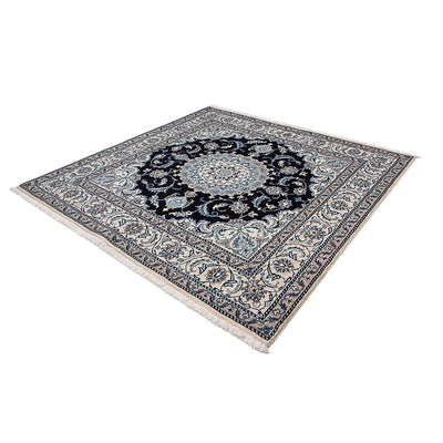 Perser Rug - Nain square  - 198 x 196 cm - dark blue