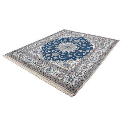 Nain Rug 193x240cm - Persian Rugs - blue