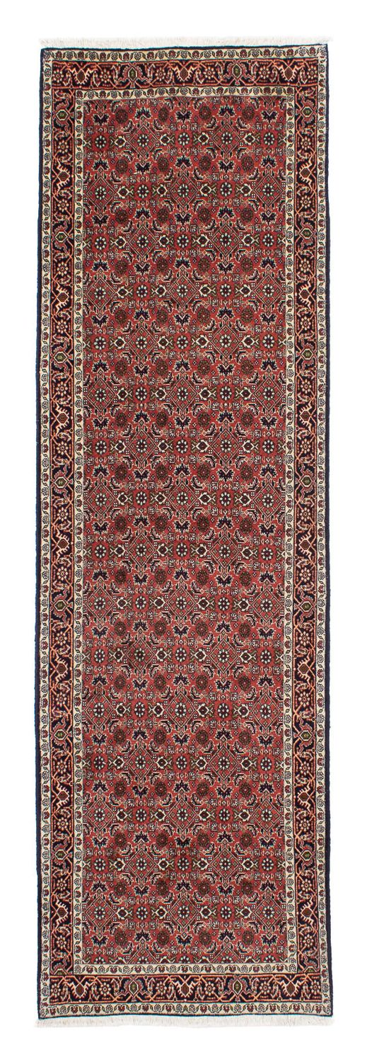 Runner Perser Rug - Bidjar - 291 x 84 cm - dark red