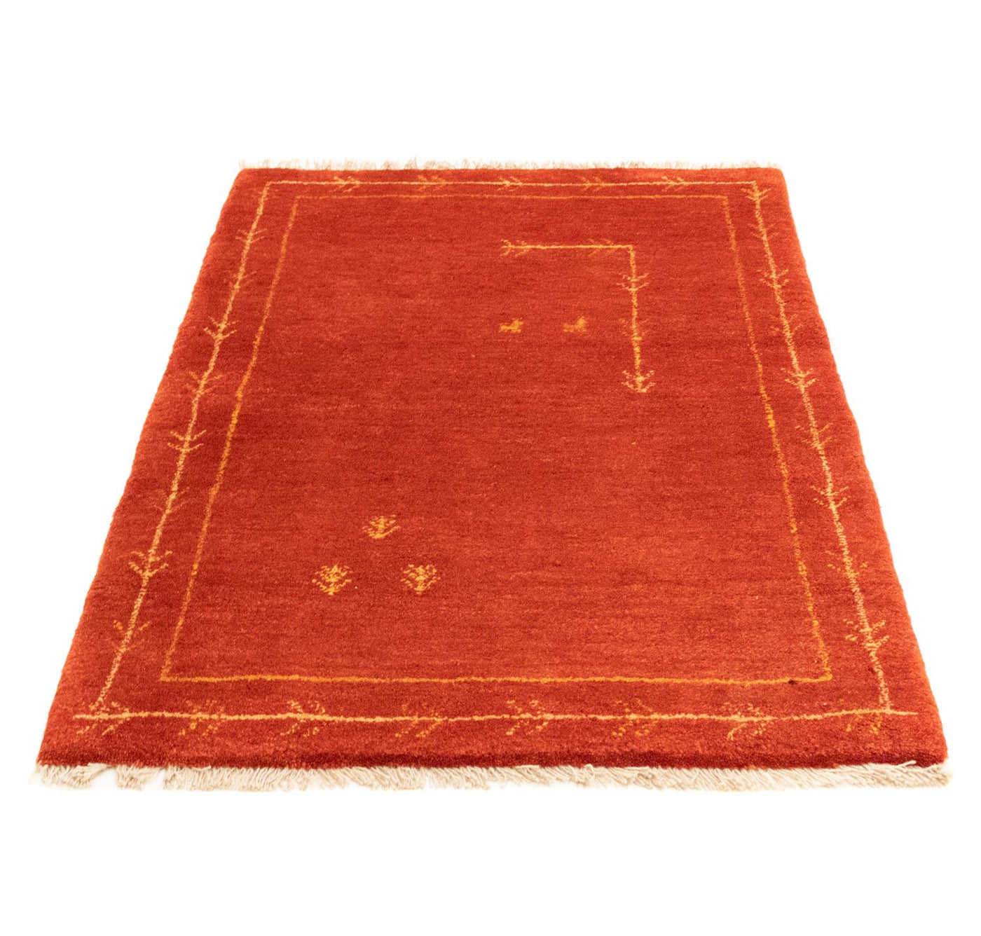 Persian Gabbeh Rug 126x85cm - Perserteppich Wollteppich