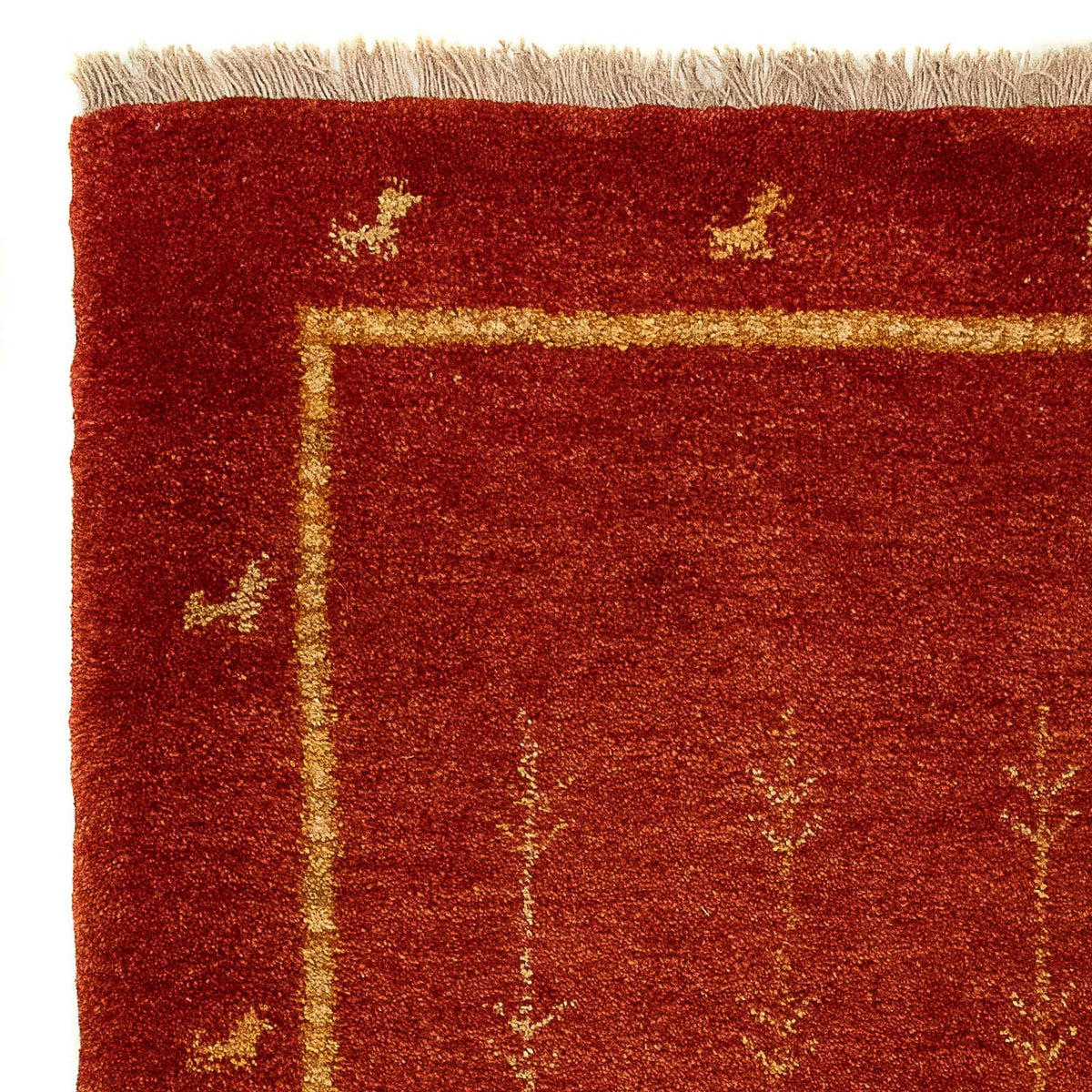 Persian Gabbeh Rug 84x133cm - Perserteppich Wollteppich
