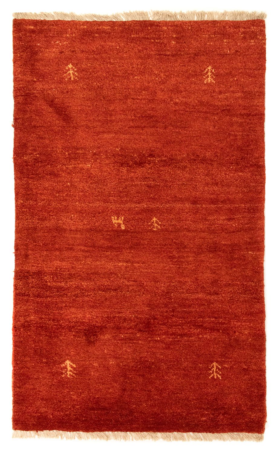 Gabbeh Rug - Perser - 135 x 74 cm - red