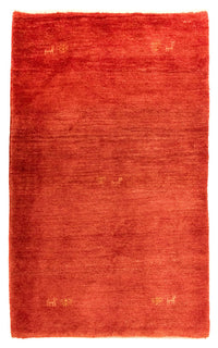Gabbeh Rug - Loribaft Perser - 130 x 81 cm - red