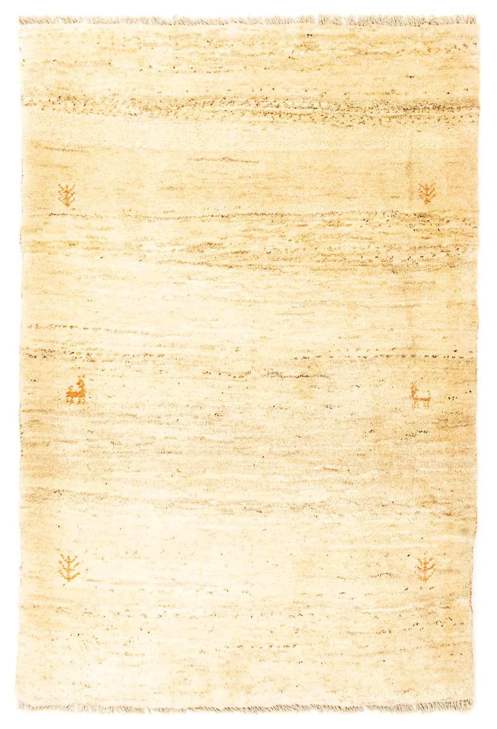 Gabbeh Rug - Perser - 130 x 87 cm - beige
