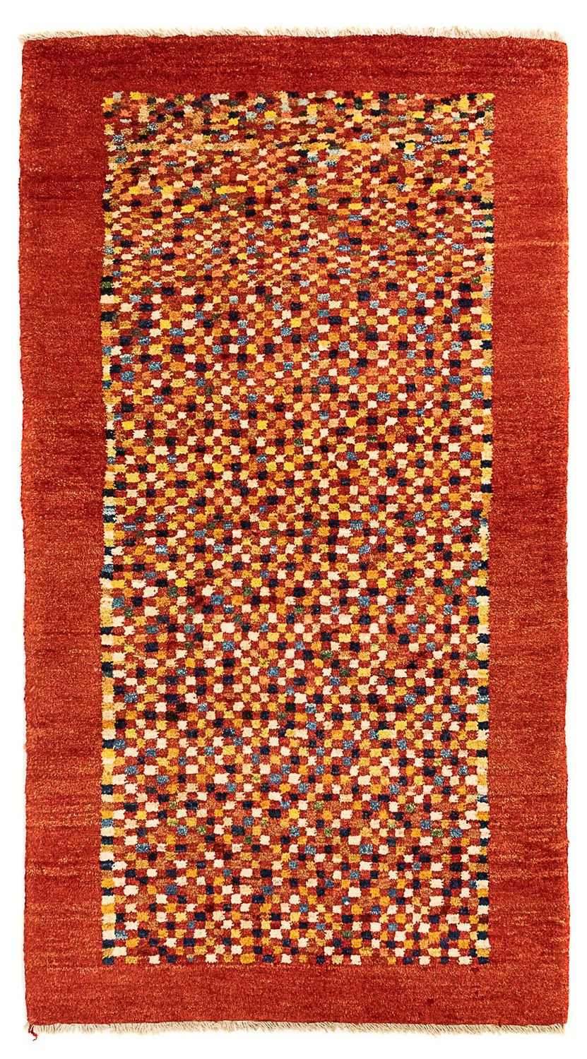 Gabbeh Rug - Perser - 135 x 72 cm - dark red