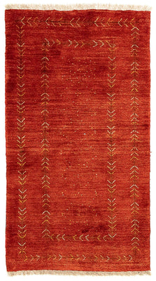 Gabbeh Rug - Perser - 137 x 75 cm - dark red