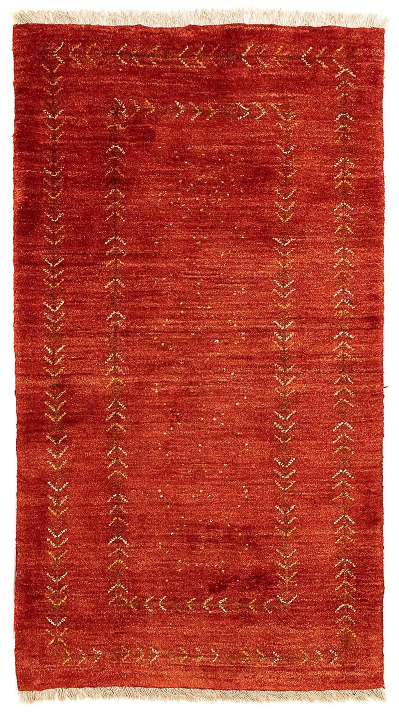 Gabbeh Rug - Perser - 137 x 75 cm - dark red