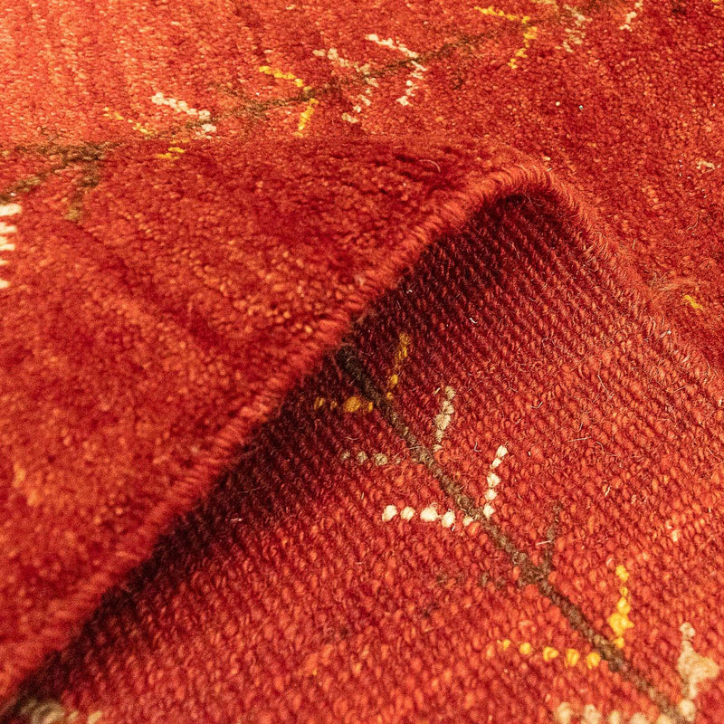 Gabbeh Rug - Perser - 137 x 75 cm - dark red