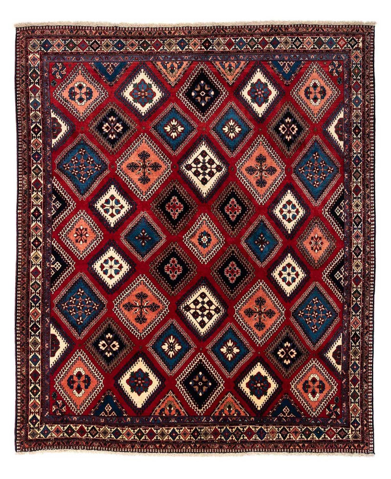 Perser Rug - Nomadic - 290 x 252 cm - dark red