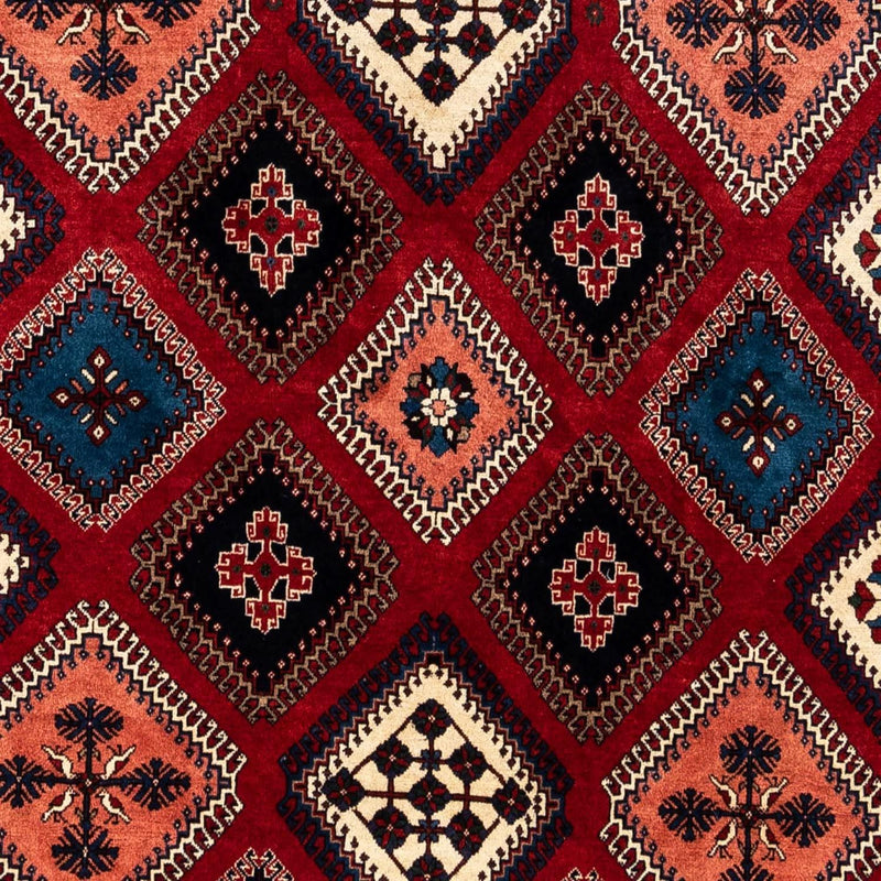 Perser Rug - Nomadic - 290 x 252 cm - dark red