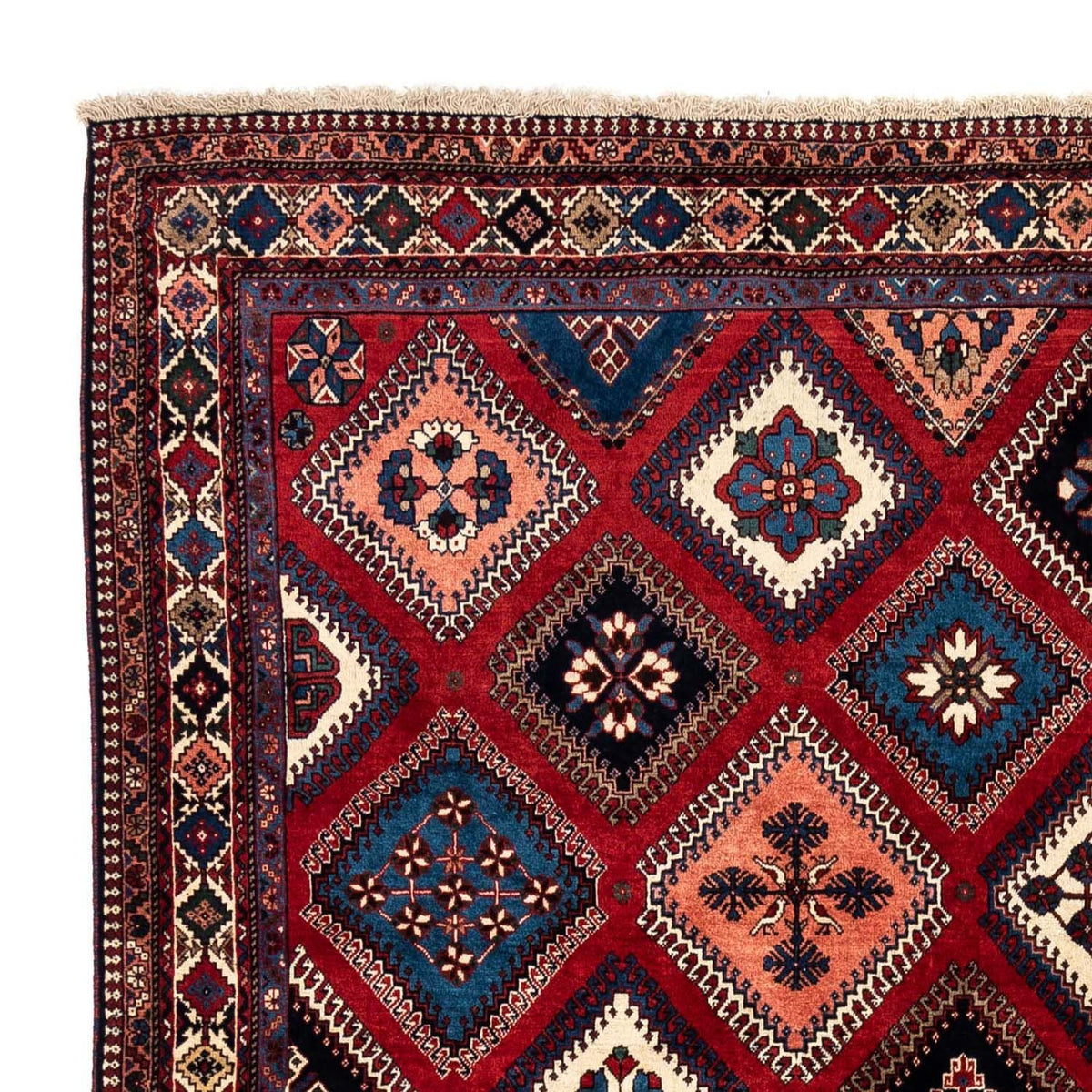Perser Rug - Nomadic - 290 x 252 cm - dark red