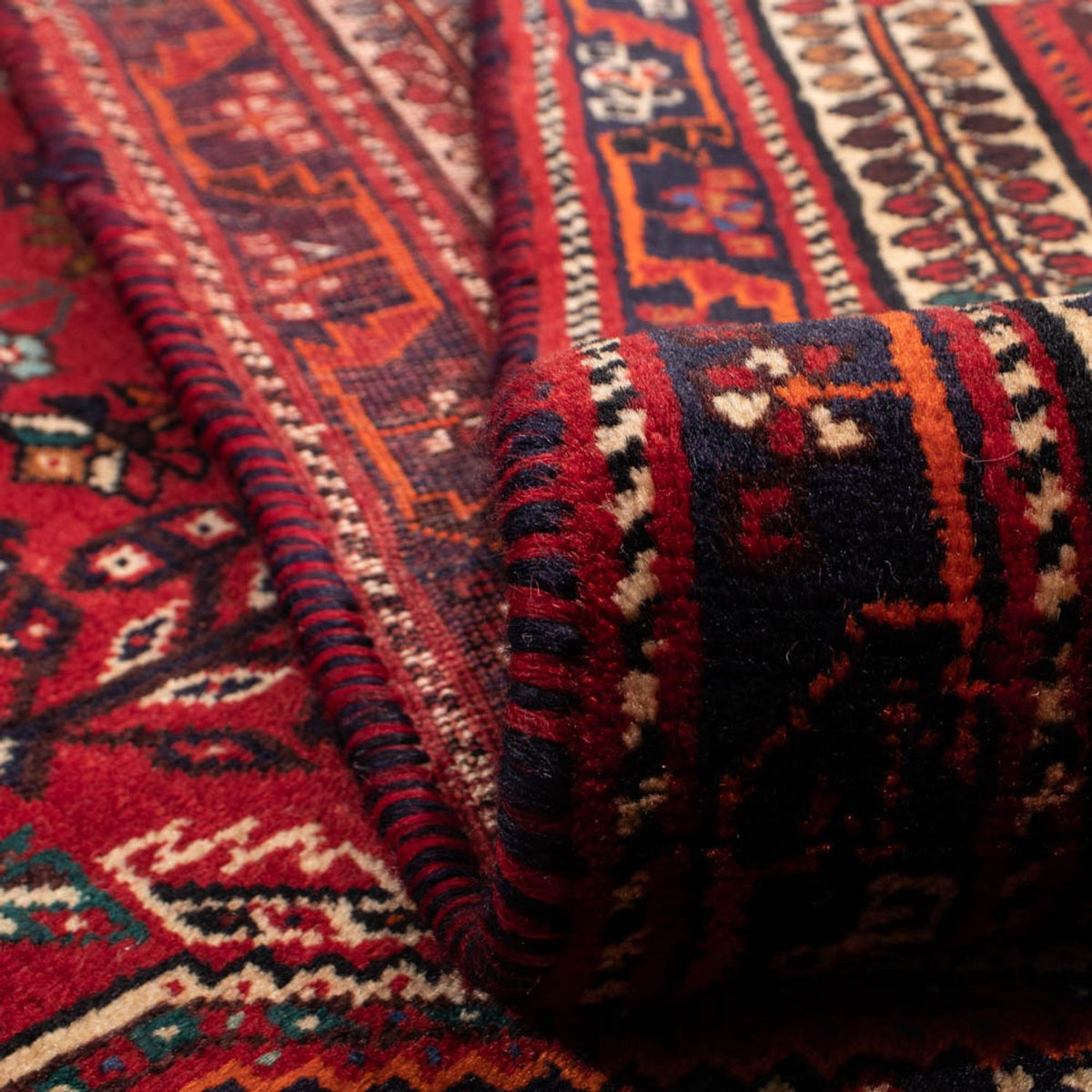 Perser Rug - Nomadic - 319 x 221 cm - dark red