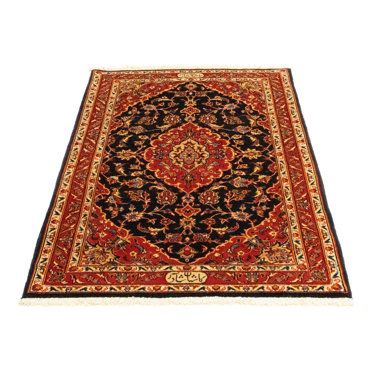 Perser Rug - Keshan - 115 x 83 cm - dark blue